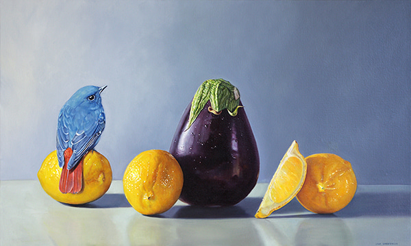 Lemon Perch by Lisa Christensen | Lethbridge Gallery